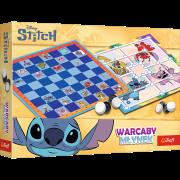 Gra Warcaby i Młynek Lilo and Stitch 02799. Wydawca: Trefl PAP. Dadada.pl Opakowanie Gra Warcaby i Młynek Lilo and Stitch 02799