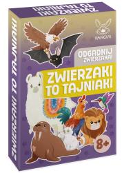 Gra Zwierzaki to Tajniaki. Wydawca: Kangur. Dadada.pl Opakowanie Gra Zwierzaki to Tajniaki