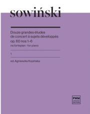 Okładka książki Grandes etudes de concert op. 60 z.1
