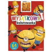 Okładka książki Gru i Minionki Pod przykrywką Wyjątkowa kolorowanka