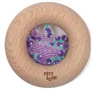 Opakowanie Grzechotka drewniana sensoryczna bakłażan