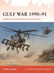 Okładka książki Gulf War 1990–91 Saddam's Iraq Faces Operation Desert Storm