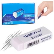 Gumka do mazania biała 3,5cm (40szt). Wydawca: Weibo. Dadada.pl Opakowanie Gumka do mazania biała 3,5cm (40szt)