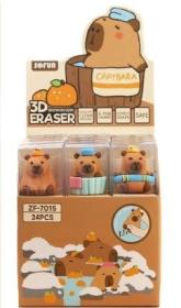 Gumka do ścierania Capybara (24szt). Wydawca: CRESCO. Dadada.pl Opakowanie Gumka do ścierania Capybara (24szt)