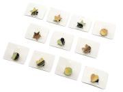 Opakowanie Gumka do włosów ozdobna 4x3,5cm MIX