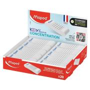 Gumka KidyLearn Concentration (20szt) MAPED. Wydawca: Maped. Dadada.pl Opakowanie Gumka KidyLearn Concentration (20szt) MAPED
