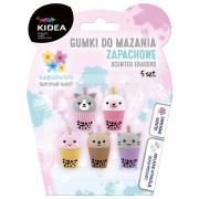 Opakowanie Gumki do mazania zapachowe Shake 5szt KIDEA