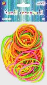 Opakowanie Gumki recepturki neonowe 3,8cm 30g