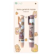 Gumki wysuwane do mazania Kapibara 2 szt.. Wydawca: DP CRAFT. Dadada.pl Opakowanie Gumki wysuwane do mazania Kapibara 2 szt.