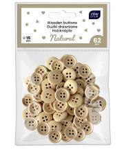 Opakowanie Guziki naturalne 62szt
