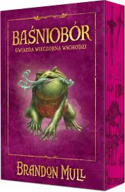 Gwiazda Wieczorna wschodzi. Baśniobór. Tom 2 (ilustrowane brzegi). Autor: Brandon Mull. Dadada.pl Okładka książki Gwiazda Wieczorna wschodzi. Baśniobór. Tom 2 (ilustrowane brzegi)