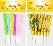 Opakowanie Gwizdek pastelowy lub metalizowany 6szt MIX