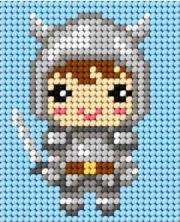 Opakowanie Haft. Moje pierwsze wyszywanie - Rycerz