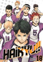 Haikyu!! Tom 18. Autor: Haruichi Furudate. Dadada.pl Okładka książki Haikyu!! Tom 18