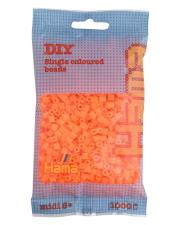 Opakowanie Hama Midi Koraliki w woreczku 1000 pomarańczowe neonowe