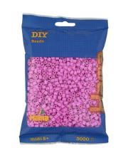 Opakowanie Hama Midi Koraliki w woreczku 3000 różowe