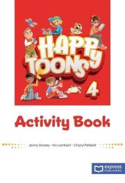 Okładka książki Happy Toons 4 edycja międzyna. AB + DigiBook (kod)
