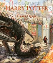 Okładka książki Harry Potter i Czara Ognia (wydanie ilustrowane)
