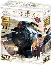 Opakowanie Harry Potter: Magiczne puzzle-zdrapka - Hogwart Express (500 elementów)