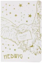 Opakowanie Harry Potter Notatnik A5 linia Hedwiga