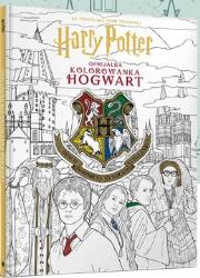 Okładka książki Harry Potter. Oficjalna kolorowanka. Hogwart