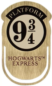 Opakowanie Harry Potter Zakładka metalowa Peron 9 i 3/4