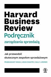 Okładka książki Harvard Business Review. Podręcznik zarządzania sprzedażą