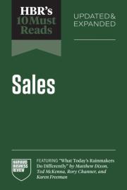 Okładka książki HBR's 10 Must Reads on Sales
