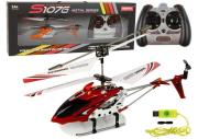 Helikopter R/C z żyroskopem Syma S107G czerwony. Wydawca: Leantoys. Dadada.pl Opakowanie Helikopter R/C z żyroskopem Syma S107G czerwony