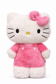 Opakowanie Hello Kitty Fluffy Plusz Ciemny Róż 40cm