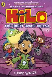 Okładka książki Hilo. The Great Space Iguana