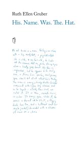 Okładka książki His. Name. Was. The Hat