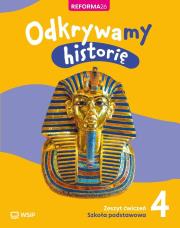 Okładka książki Historia SP 4 Odkrywamy historię ćwiczenia