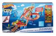 Opakowanie Hot Wheels City Rajdowy Rollercoaster + 5 autek