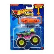Opakowanie Hot Wheels Monster Trucks Pojazd 1:64 + Autko