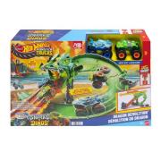 Opakowanie Hot Wheels Monster Trucks Smoczy Wyścig 2 autka