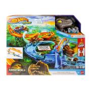 Opakowanie Hot Wheels Raceverse Jurassic World Crash&Splash