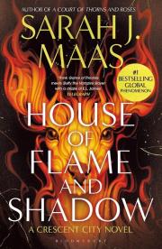 House of Flame and Shadow wer. angielska. Autor: Sarah J. Maas. Dadada.pl Okładka książki House of Flame and Shadow wer. angielska