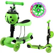 Opakowanie Hulajnoga 3-kołowa 3w1 biedronka zielona