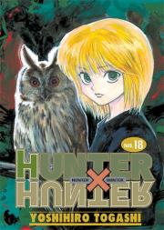 Hunter x Hunter. Tom 18. Autor: YoshiHiro Togashi. Dadada.pl Okładka książki Hunter x Hunter. Tom 18