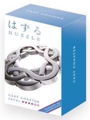 Huzzle Cast Coaster poziom 4/6. Wydawca: Hanayama. Dadada.pl Opakowanie Huzzle Cast Coaster poziom 4/6