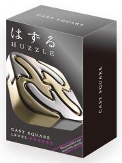 Huzzle Cast Square poziom 5/6. Wydawca: Hanayama. Dadada.pl Opakowanie Huzzle Cast Square poziom 5/6