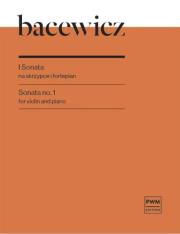 Okładka książki I Sonata na skrzypce i fortepian