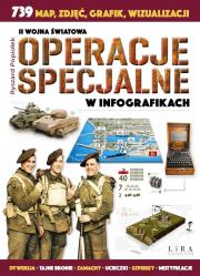 Okładka książki II wojna światowa. Operacje specjalne w infografikach