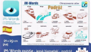 Opakowanie iM-Words Puzzle 96 Hiszpański - Podróż