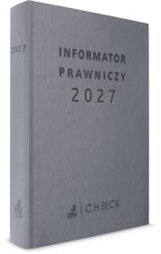 Okładka książki Informator prawniczy 2027