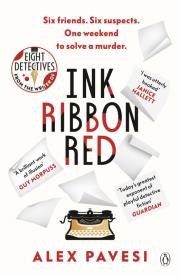 Ink Ribbon Red wer. angielska. Autor: Pavesi Alex. Dadada.pl Okładka książki Ink Ribbon Red wer. angielska