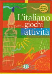 Okładka książki Italiano con giochi e attivita 2 intermedio...
