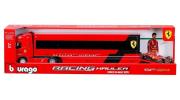 Opakowanie Iveco S Way Cab W/Trailer + 1 Ferrari 1:43