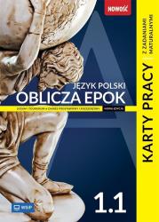 Okładka książki J.polski LO Oblicza epok KP 1/1 ZPiR